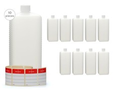 10x leere plastikflaschen - 10x,