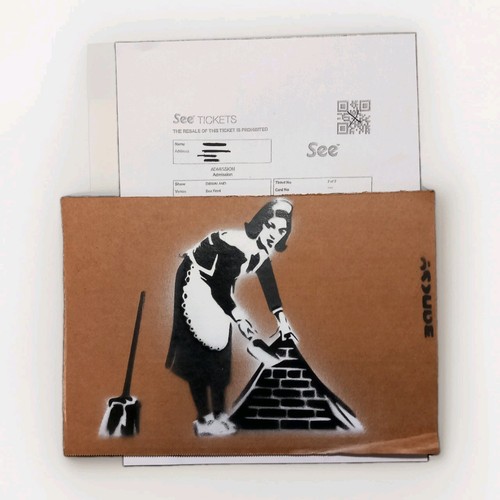 Banksy signiert karton - signiert,