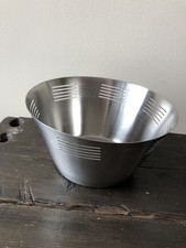 Edelstahl Obstschale/ Brotkorb/ Schüssel !