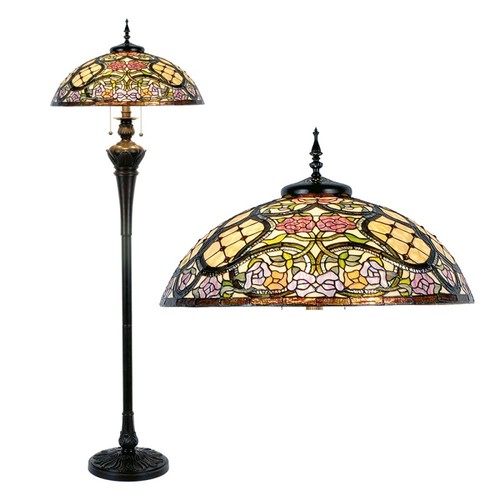 Tiffany bodenlampe stehlampe - tiffany,