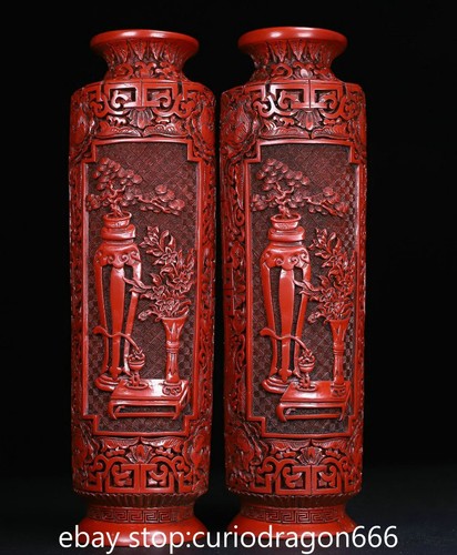 China rote lackerware - 12,8, "china