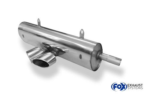 Fox endschalldämpfer für - endschalldämpfer,