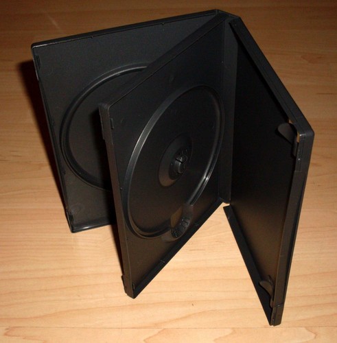 Dvd hüllen case 2fach 2er - dvd,