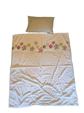 Baby Bettwäsche im Set - Kinderdecke 100 x 125 mit Kopfkissen 40x60cm