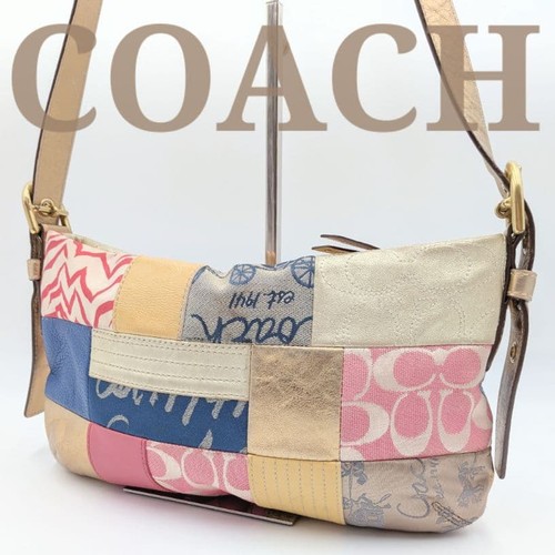 Coach schultertasche patchwork - schultertasche,