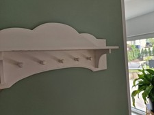 Shabby Chic Schlüsselbrett Garderobenleiste Vintage Look