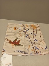 Kissenhülle für Tischwäsche, 100% Baumwolle, Panama-Stoff,  Beige 40x40  cm