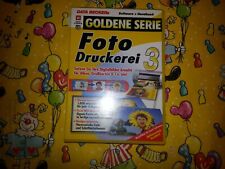 Goldene Serie Foto Druckerei 3 PC DVD#B704