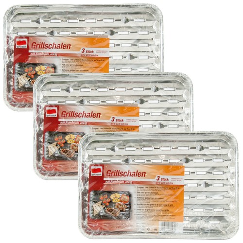 Quickpack grillschalen 3 - 3, x