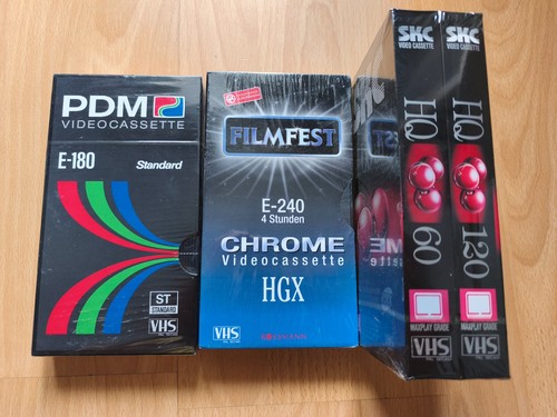 Vhs kassetten konvolut - kassetten,
