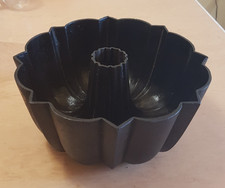 Alte  Gusseisen Backform Gugelhupf Kuchenform