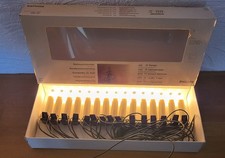 15+ 1 Weihnachtskerzen Philips Lichterkette Schaftkerzen Vintage