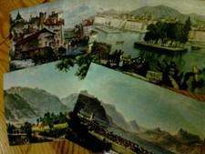 Konvolut 4 Ansichtskarten, 2x Geneve de Jadis,1x Vue sur le Haut-Lac, 1x Vevey. 