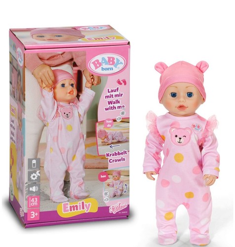 Emily baby born puppe - baby,