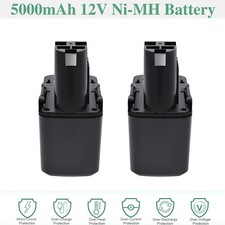 2X 5Ah Ni-MH Akku für Bosch BAT011 GBM GSB GSR PSR 12VES-2 PSB 12VSP-2 PSR 120