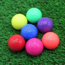 Golfbälle 8er set mini farbig - set,