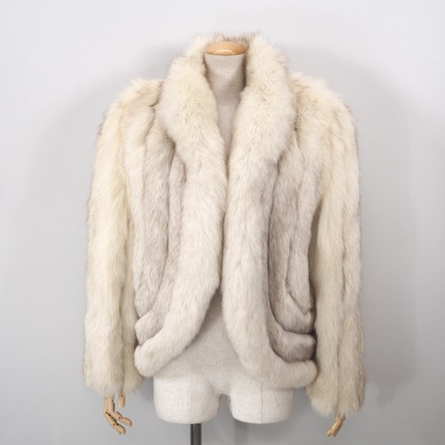 Vintage echt blaufuchs pelz - echt,