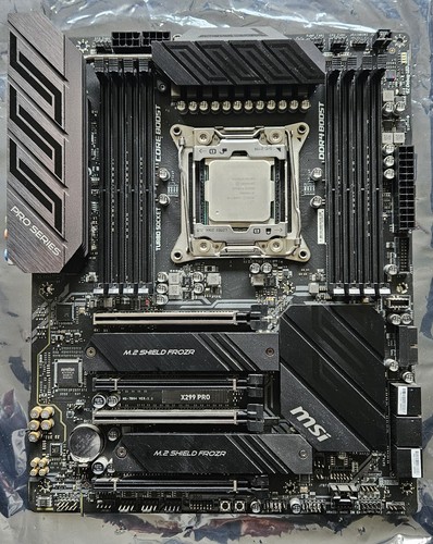 Msi x299 pro mainboard - pro, intel