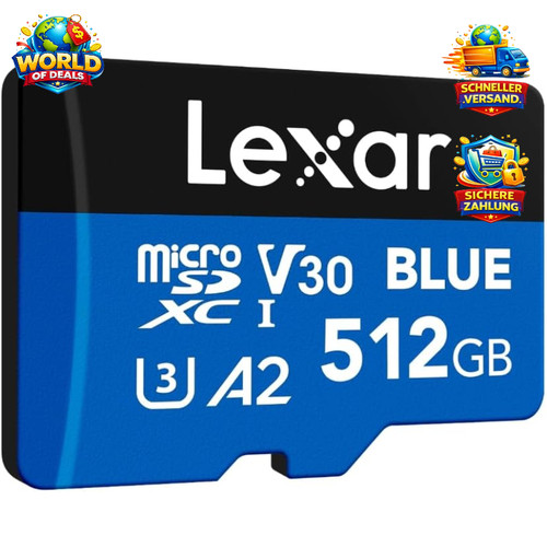 Lexar 512gb micro karte - lexar, sd