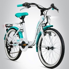 20 Zoll Kinderfahrrad Bergsteiger Atlantis STVO Citybike Mädchen Fahrrad B-WARE