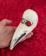 Maske Doktor Der Peste Noire Miniatur Venedig- - Weiß- für Sammlung 67