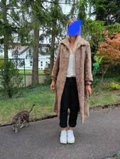 Echtpelz Mantel, Indisch Lamm Pelz, top Zustand