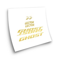 STAR SAM® Fahrrad Rahmen Aufkleber Ghost Lector Bike Frame Stickers adhesives