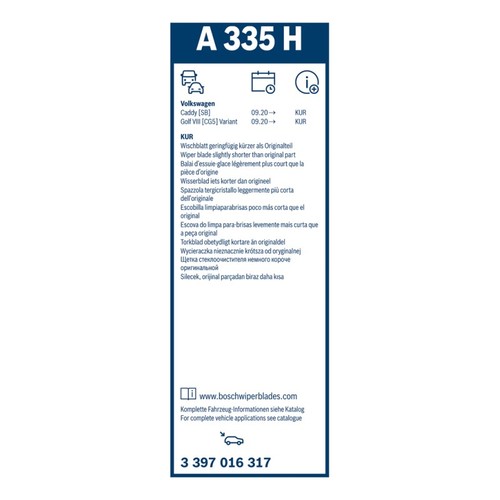 Scheibenwischerblatt 330mm - 1,