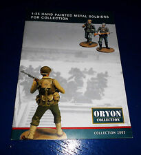 Oryon Collection Katalog 2005 handbemalte Figuren Soldiers in 1:35 - 12 Seiten