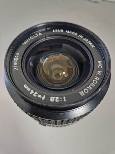 Minolta rokkor 24mm f2 - minolta, mc