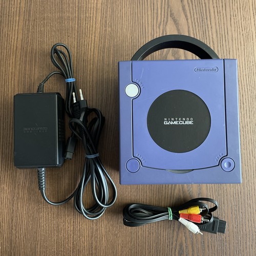 Nintendo gamecube dol 001 lila - nintendo,