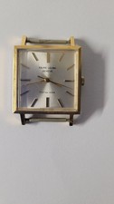 60er Jahre Vintage Favre-Leuba Genève Uhr Handaufzug eckig Schweizer 30mmHerren