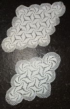 Konvolut ( 29 Stück) Deckchen Baumwolle Handarbeit gehäkelt Landhaus - Stil