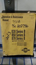 Galion Motor Grader 830 580
