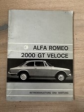 Betriebsanleitung Alfa Romeo