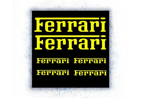 Ferrari neon logo - ferrari, sponsoren