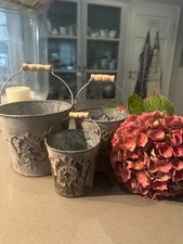 Shabby Deko 3er Set Metall