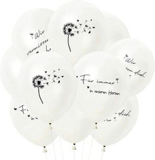 Trauer Luftballons 28er Set