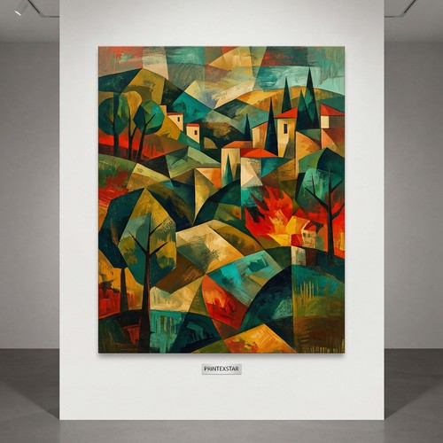 Abstrakte landschaft moderne - abstrakte,