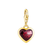 THOMAS SABO Charm Herz Rot