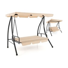 2-Sitzer Garten Schaukelstuhl