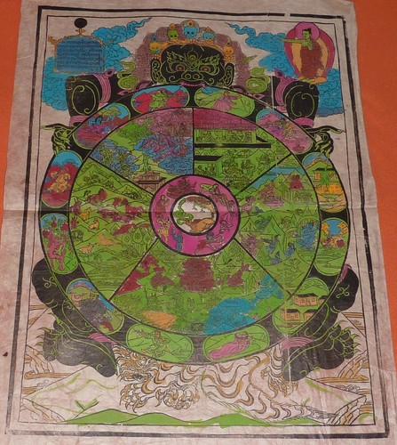 Lebensrad buddhismus asiatika - lebensrad,