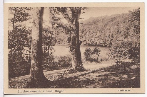 Stubbenkammer auf insel - ak,