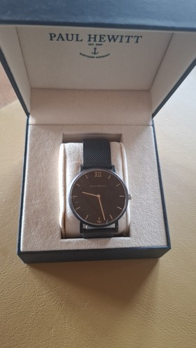 Paul hewitt herrenuhr schwarz - paul,