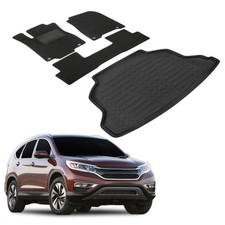 Kofferraumwanne Fußmatten Set Für Honda CR-V CRV 2012-2016