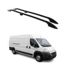 Dachreling Dachgepäckträger für Fiat Ducato III 2006-2025 H2 & L4 Alu Schwarz
