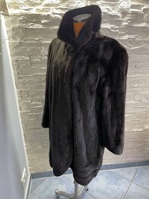 Damen Mantel Pelzmantel Nerz