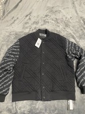  Versace Jeans Couture Bomberjacke aus Denim im Signature-Print