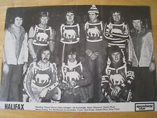 SPEEDWAY STAR HALIFAX DENNIS GAVROS TEAM MANAGER 1976 WERBUNG A4 AKTE 33