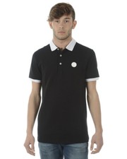 Versace Collection Poloshirt Shirt Baumwolle Herren schwarz V800488SVJ00003 V7008